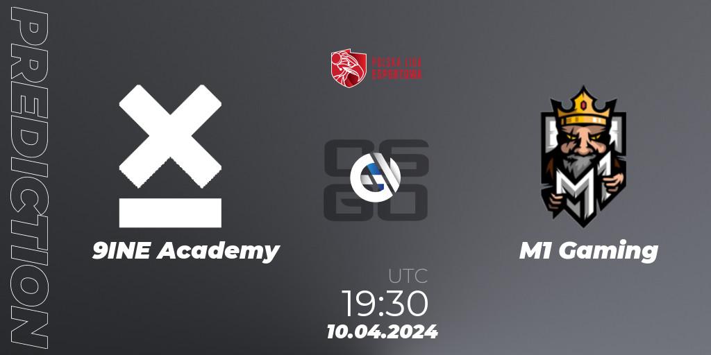 Prognose für das Spiel 9INE Academy VS M1 Gaming. 10.04.2024 at 19:00. Counter-Strike (CS2) - Polska Liga Esportowa 2024: Split #1