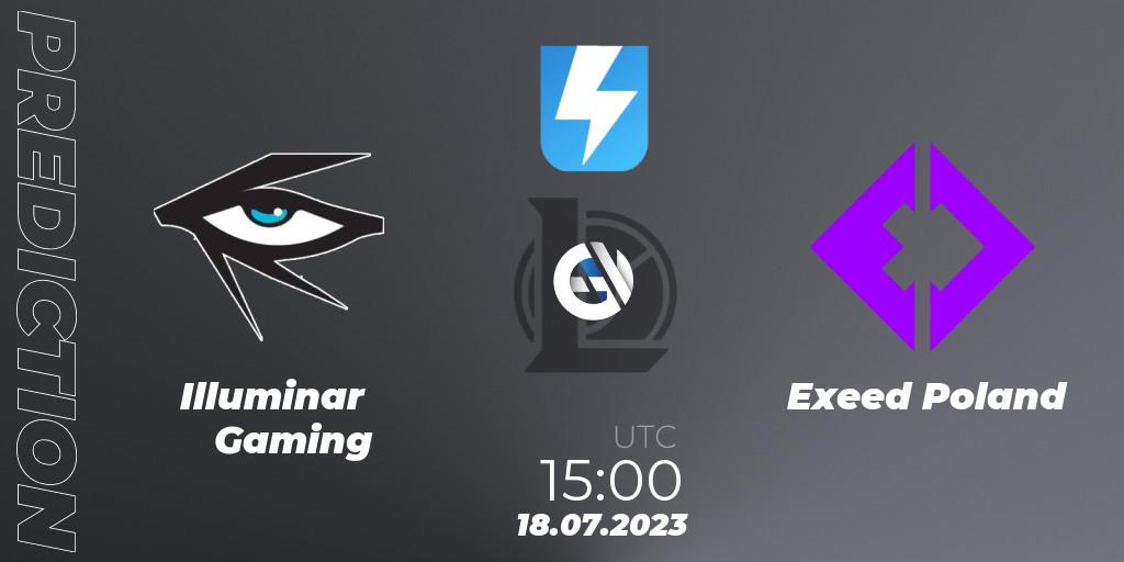 Prognose für das Spiel Illuminar Gaming VS Exeed Poland. 19.07.23. LoL - Ultraliga Season 10 2023 Regular Season