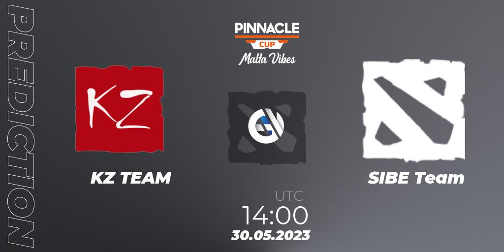 Prognose für das Spiel KZ TEAM VS SIBE Team. 30.05.23. Dota 2 - Pinnacle Cup: Malta Vibes #2