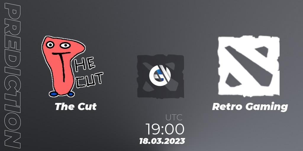 Prognose für das Spiel The Cut VS Retro Gaming. 19.03.2023 at 19:05. Dota 2 - TodayPay Invitational Season 4