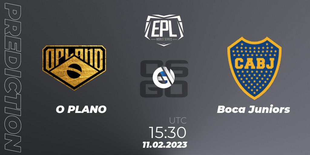 Prognose für das Spiel O PLANO VS Boca Juniors. 11.02.2023 at 15:30. Counter-Strike (CS2) - EPL World Series: Americas Season 2
