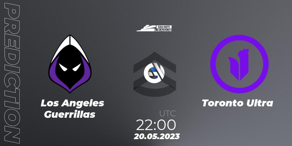 Prognose für das Spiel Los Angeles Guerrillas VS Toronto Ultra. 20.05.2023 at 22:00. Call of Duty - Call of Duty League 2023: Stage 5 Major Qualifiers