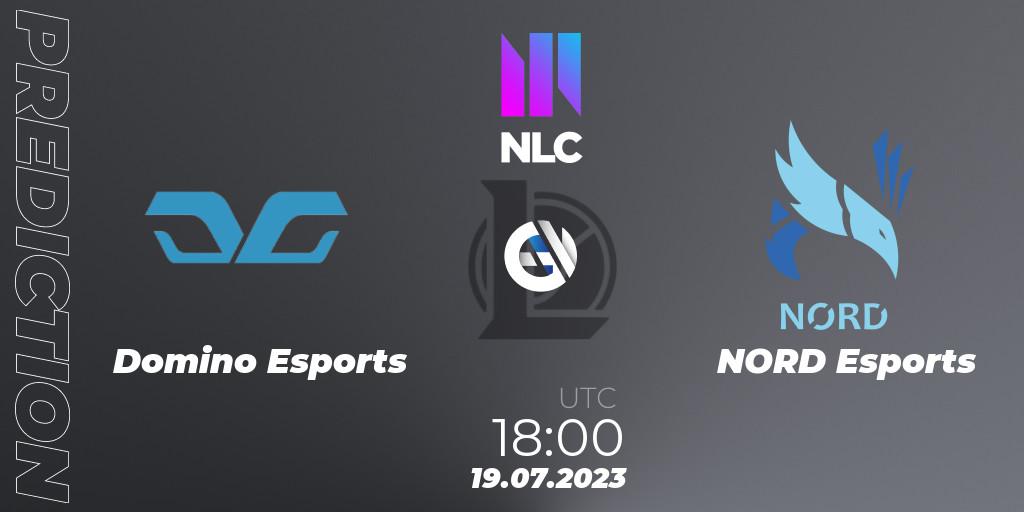 Prognose für das Spiel Domino Esports VS NORD Esports. 19.07.23. LoL - NLC Summer 2023 - Group Stage