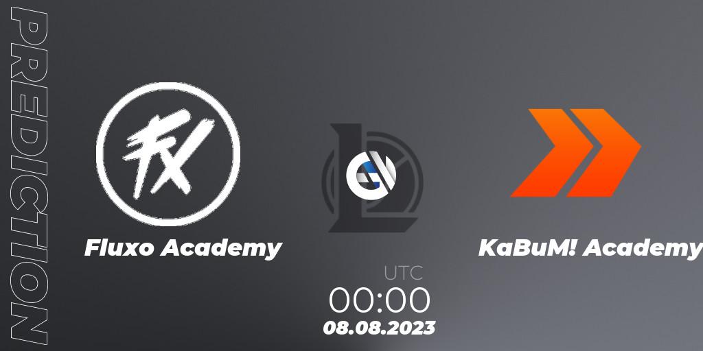 Prognose für das Spiel Fluxo Academy VS KaBuM! Academy. 08.08.2023 at 00:00. LoL - CBLOL Academy Split 2 2023 - Group Stage