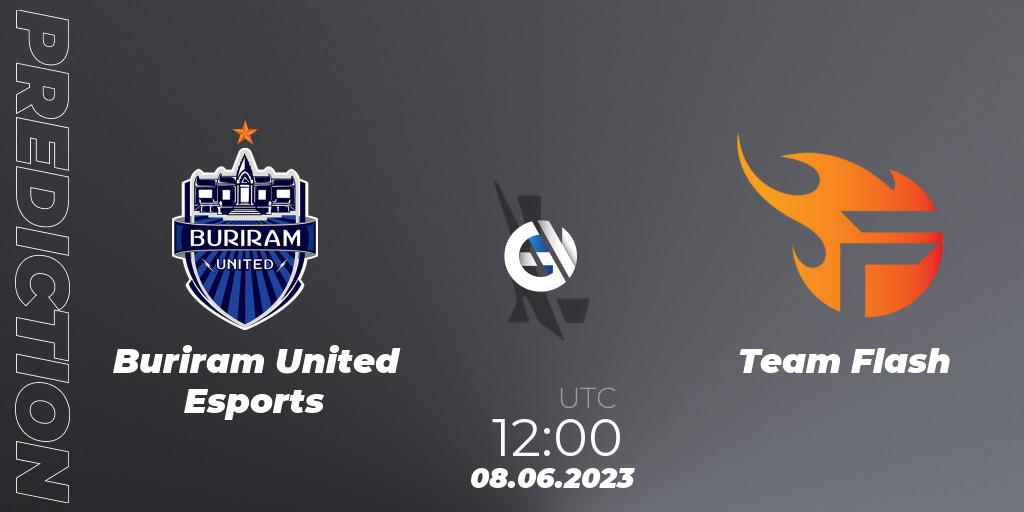Prognose für das Spiel Buriram United Esports VS Team Flash. 08.06.23. Wild Rift - WRL Asia 2023 - Season 1 - Regular Season
