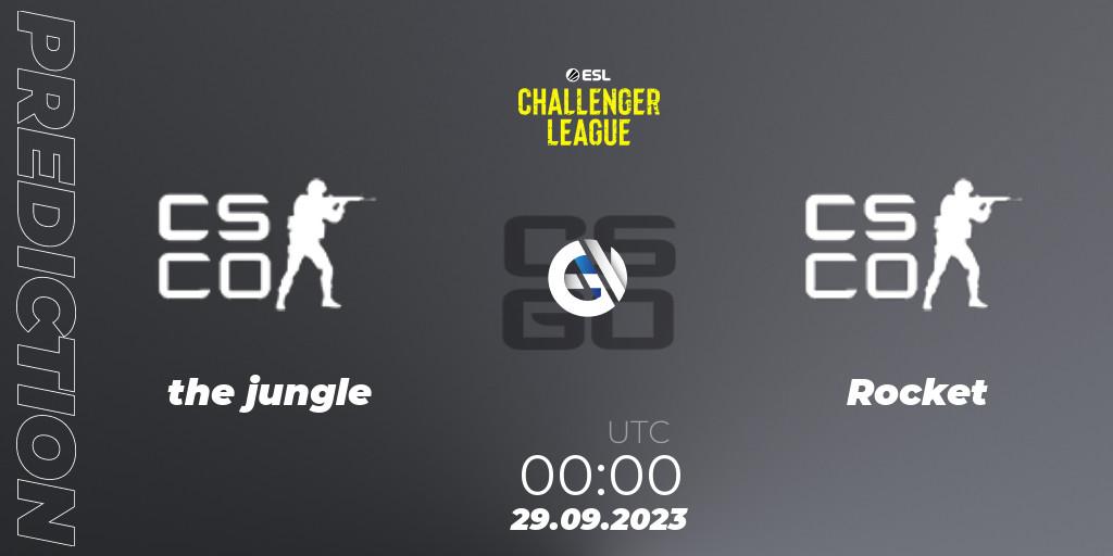 Prognose für das Spiel Eros VS Rocket. 10.11.23. CS2 (CS:GO) - ESL Challenger League Season 46: North America