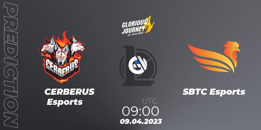 Prognose für das Spiel CERBERUS Esports VS SBTC Esports. 09.04.23. LoL - VCS Spring 2023 - Group Stage