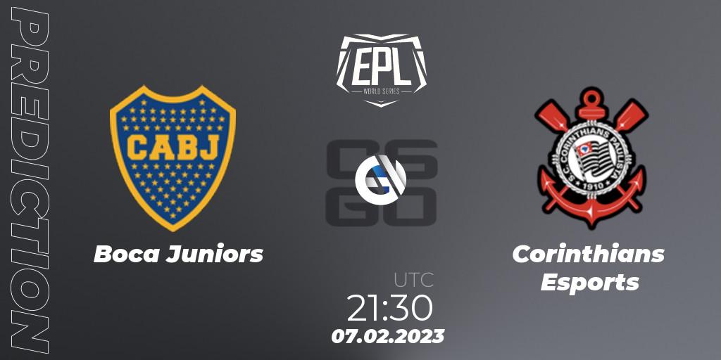 Prognose für das Spiel Boca Juniors VS Corinthians Esports. 07.02.23. CS2 (CS:GO) - EPL World Series: Americas Season 2