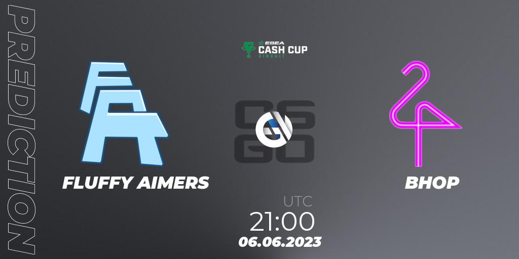 Prognose für das Spiel FLUFFY AIMERS VS BHOP. 06.06.2023 at 21:00. Counter-Strike (CS2) - ESEA Cash Cup Circuit Season 1 Finals