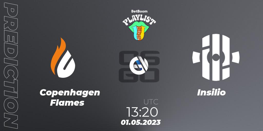 Prognose für das Spiel Copenhagen Flames VS Insilio. 01.05.23. CS2 (CS:GO) - BetBoom Playlist. Freedom