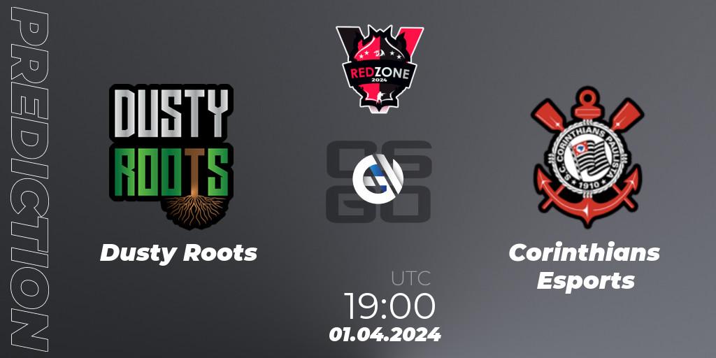 Prognose für das Spiel Dusty Roots VS Corinthians Esports. 01.04.24. CS2 (CS:GO) - RedZone PRO League 2024 Season 2