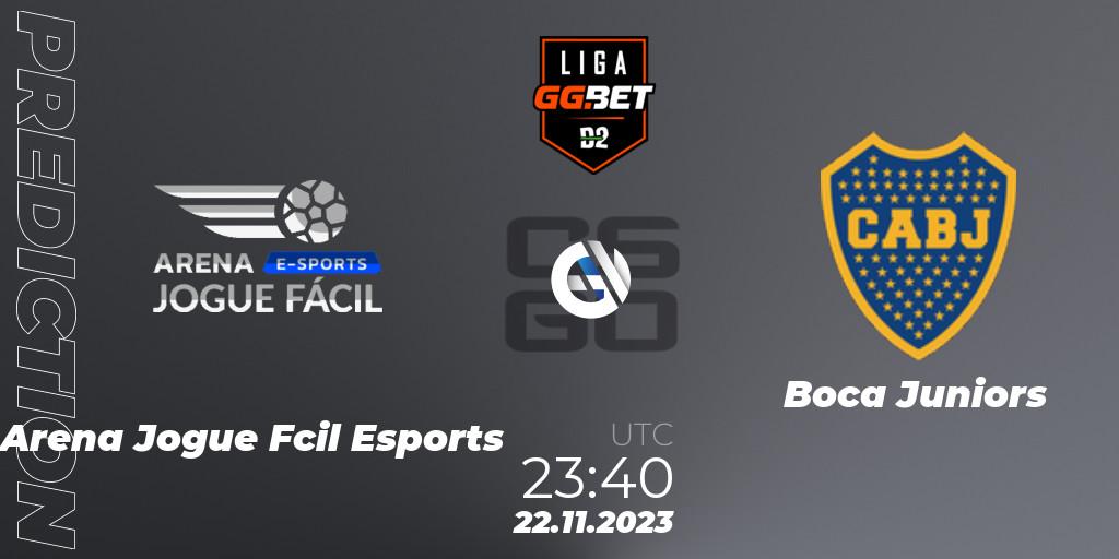 Prognose für das Spiel Arena Jogue Fácil Esports VS Boca Juniors. 22.11.23. CS2 (CS:GO) - Dust2 Brasil Liga Season 2