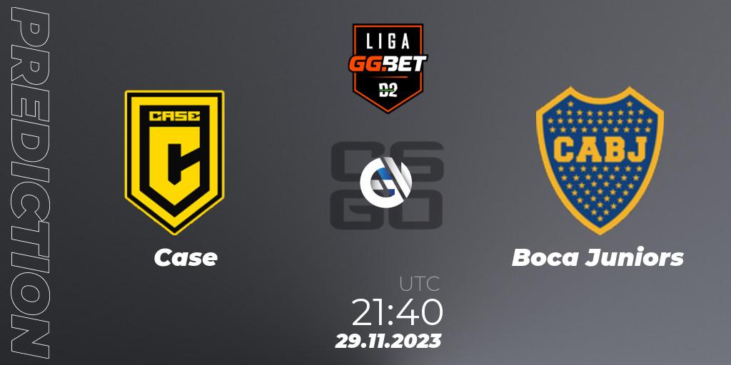 Prognose für das Spiel Case VS Boca Juniors. 29.11.23. CS2 (CS:GO) - Dust2 Brasil Liga Season 2
