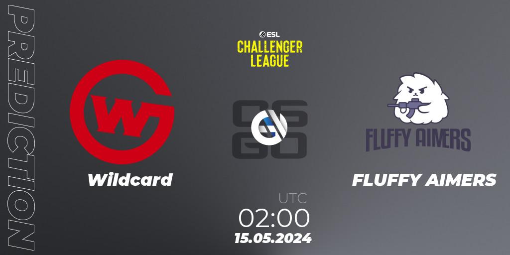Prognose für das Spiel Wildcard VS FLUFFY AIMERS. 15.05.2024 at 02:15. Counter-Strike (CS2) - ESL Challenger League Season 47: North America