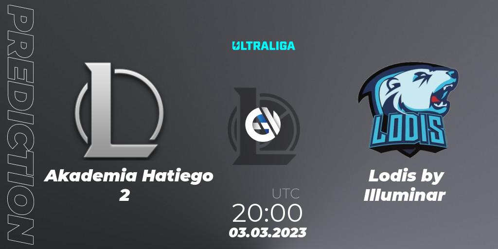 Prognose für das Spiel Akademia Hatiego 2 VS Lodis by Illuminar. 03.03.23. LoL - Ultraliga 2nd Division Season 6