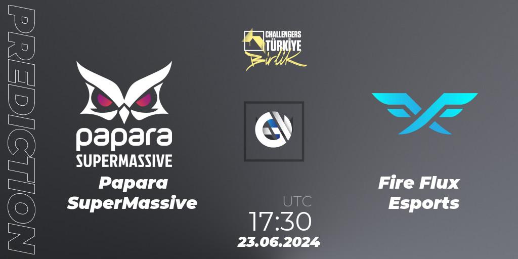 Prognose für das Spiel Papara SuperMassive VS Fire Flux Esports. 23.06.2024 at 18:00. VALORANT - VALORANT Challengers 2024 Turkey: Birlik Split 2