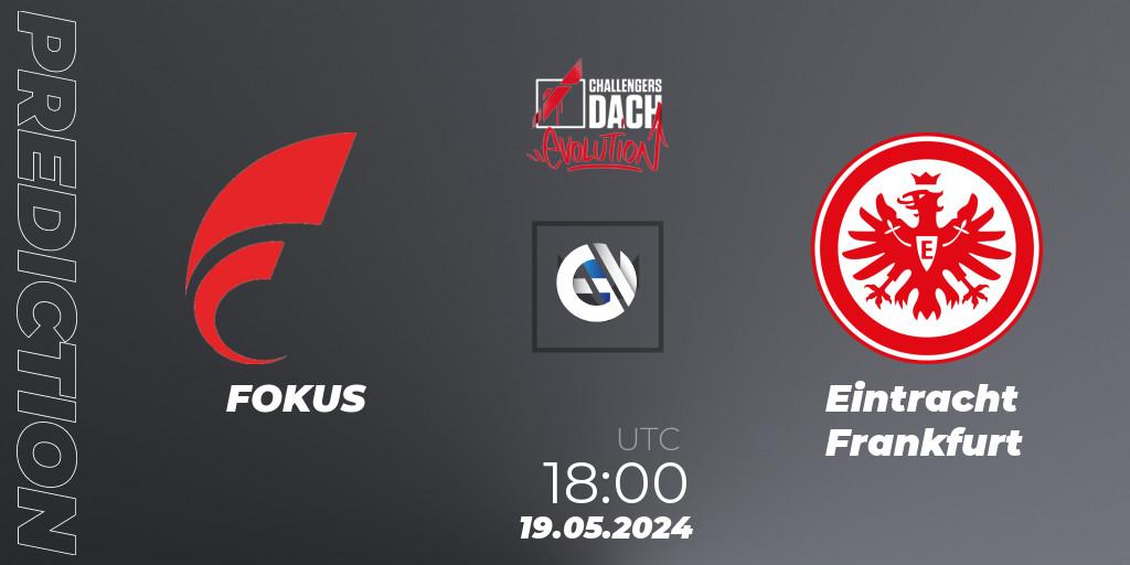 Prognose für das Spiel FOKUS VS Eintracht Frankfurt. 19.05.2024 at 15:00. VALORANT - VALORANT Challengers 2024 DACH: Evolution Split 2