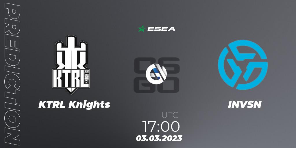 Prognose für das Spiel Budapest Five VS INVSN. 03.03.23. CS2 (CS:GO) - ESEA Season 44: Advanced Division - Europe