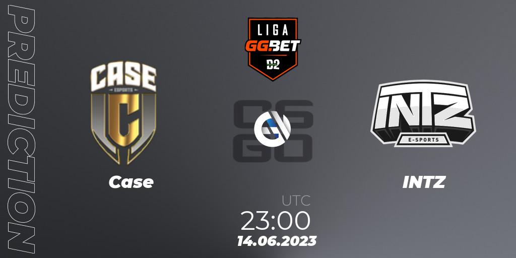 Prognose für das Spiel Case VS INTZ. 14.06.23. CS2 (CS:GO) - Dust2 Brasil Liga Season 1