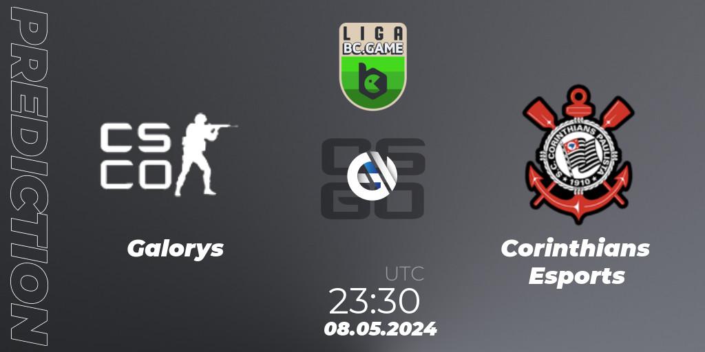 Prognose für das Spiel Galorys VS Corinthians Esports. 08.05.2024 at 23:30. Counter-Strike (CS2) - Dust2 Brasil Liga Season 3