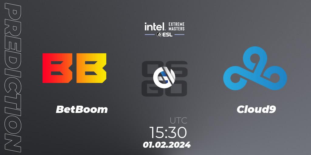 Prognose für das Spiel BetBoom VS Cloud9. 01.02.2024 at 15:30. Counter-Strike (CS2) - IEM Katowice 2024 Play-in