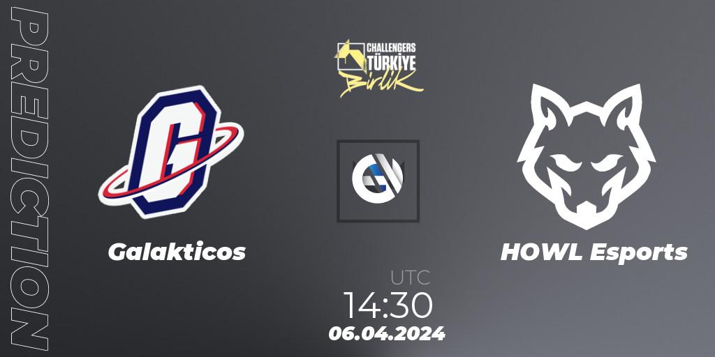 Prognose für das Spiel Galakticos VS HOWL Esports. 06.04.2024 at 14:30. VALORANT - VALORANT Challengers 2024 Turkey: Birlik Split 1