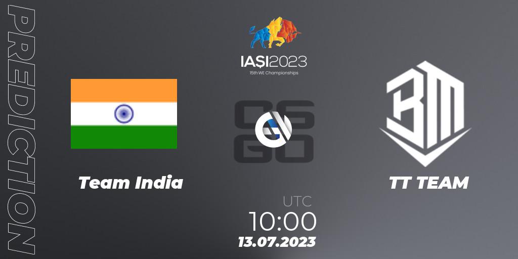 Prognose für das Spiel Team India VS TRAFFIC Tashkent. 13.07.2023 at 10:00. Counter-Strike (CS2) - IESF Asian Championship 2023