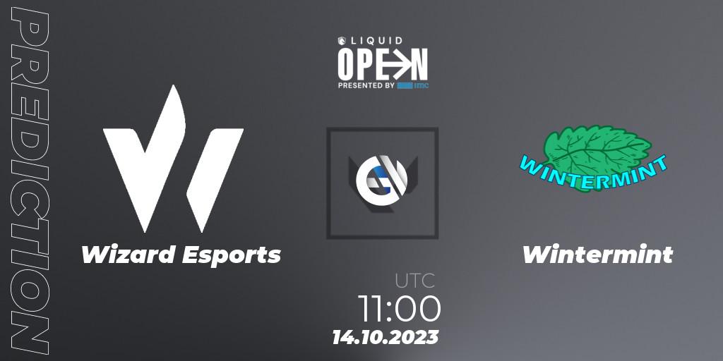 Prognose für das Spiel Wizard Esports VS Wintermint. 14.10.2023 at 11:00. VALORANT - Liquid Open 2023 - Europe