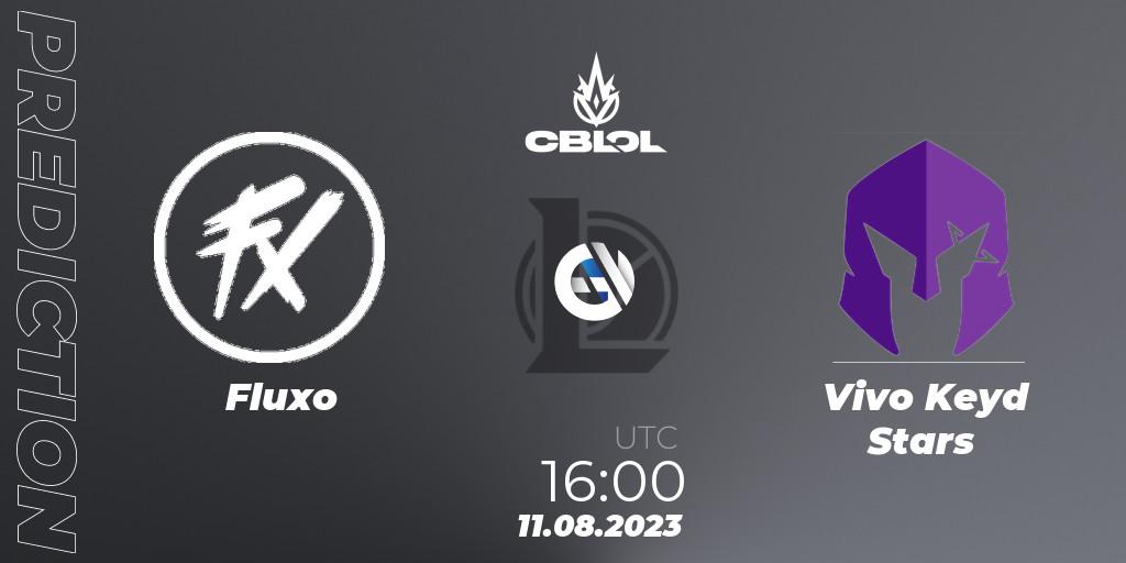 Prognose für das Spiel Fluxo VS Vivo Keyd Stars. 11.08.2023 at 16:00. LoL - CBLOL Split 2 2023 - Playoffs
