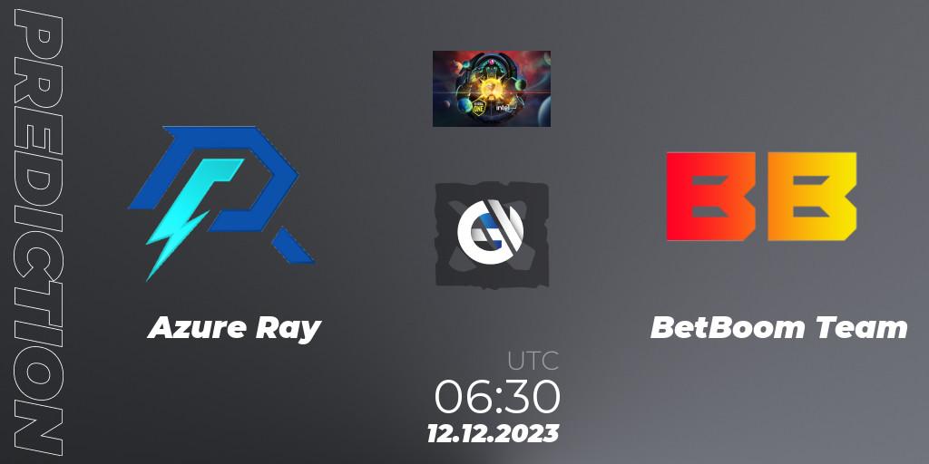 Prognose für das Spiel Azure Ray VS BetBoom Team. 12.12.23. Dota 2 - ESL One - Kuala Lumpur 2023