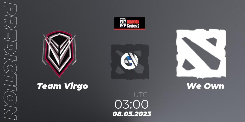 Prognose für das Spiel Team Virgo VS We Own. 08.05.23. Dota 2 - GGWP Dragon Series 2