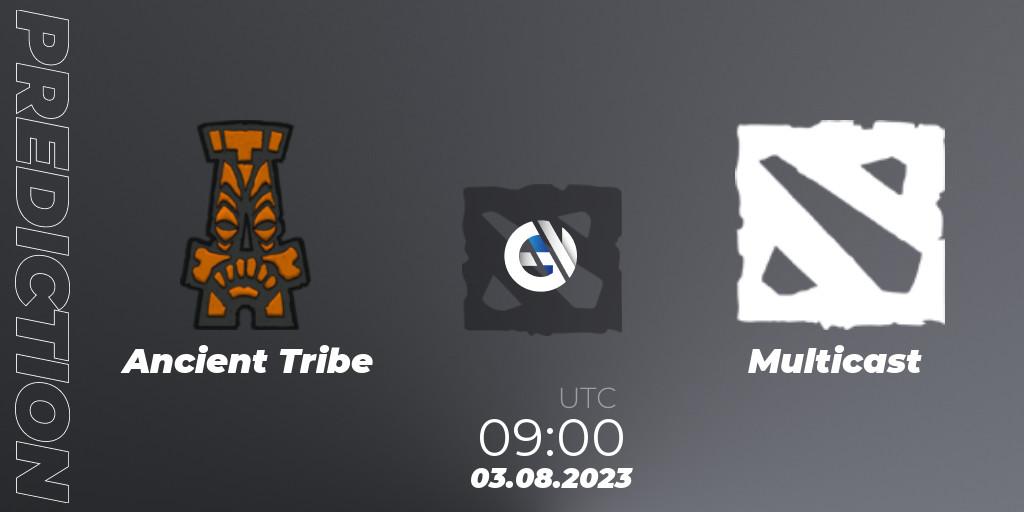 Prognose für das Spiel Ancient Tribe VS Multicast. 03.08.23. Dota 2 - European Pro League Season 11