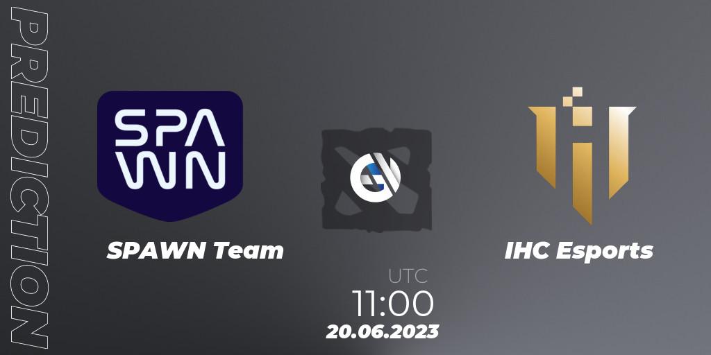 Prognose für das Spiel SPAWN Team VS IHC Esports. 20.06.23. Dota 2 - 1XPLORE Asia #1