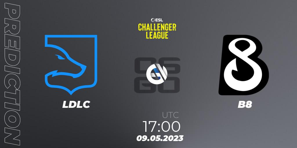 Prognose für das Spiel LDLC VS B8. 09.05.23. CS2 (CS:GO) - ESL Challenger League Season 45: Europe