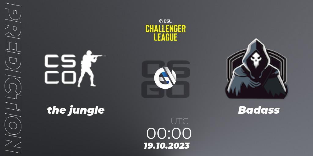 Prognose für das Spiel Eros VS Badass. 12.11.23. CS2 (CS:GO) - ESL Challenger League Season 46: North America