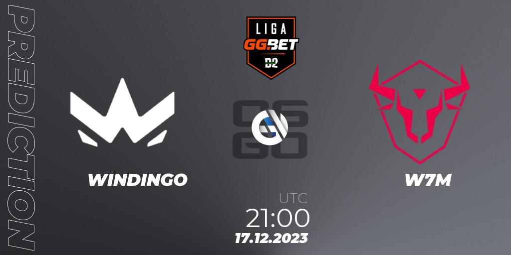 Prognose für das Spiel WINDINGO VS W7M. 18.12.23. CS2 (CS:GO) - Dust2 Brasil Liga Season 2