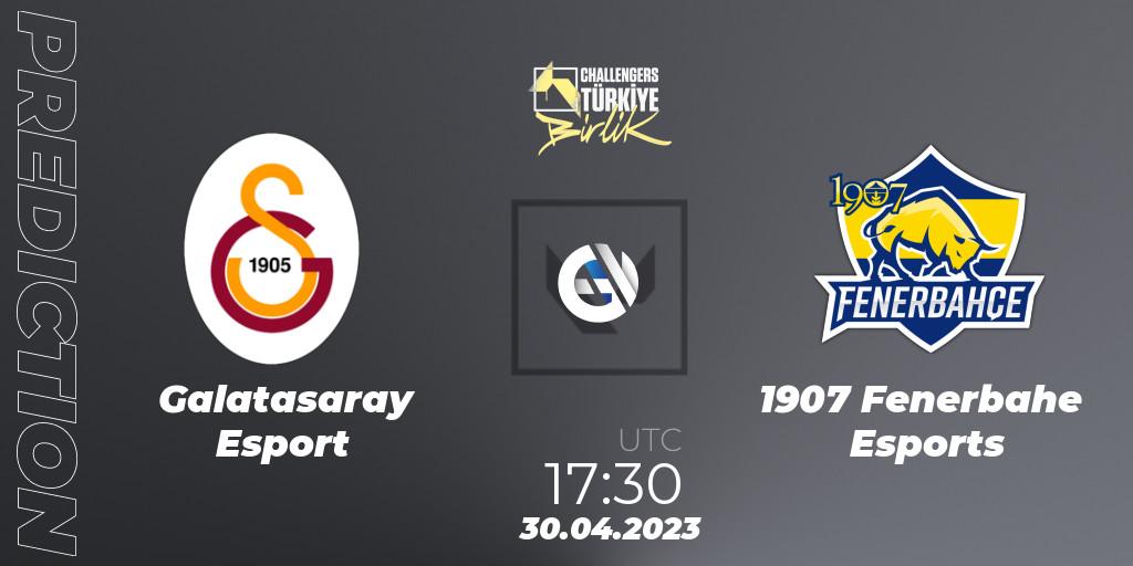Prognose für das Spiel Galatasaray Esports VS 1907 Fenerbahçe Esports. 30.04.2023 at 16:30. VALORANT - VALORANT Challengers 2023 Turkey: Birlik Split 2