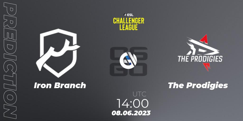 Prognose für das Spiel Iron Branch VS The Prodigies. 08.06.23. CS2 (CS:GO) - ESL Challenger League Season 45 Europe Relegation