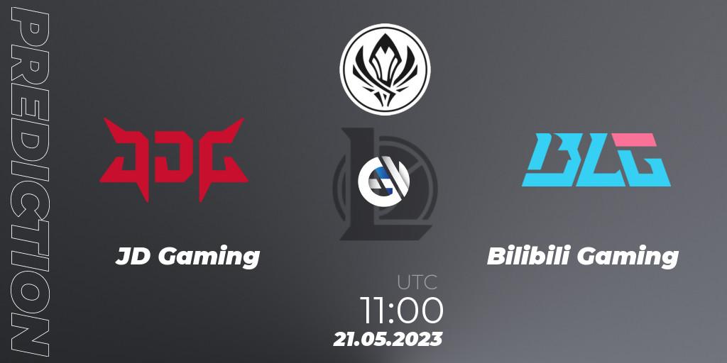 Prognose für das Spiel JD Gaming VS Bilibili Gaming. 21.05.23. LoL - MSI 2023 - Playoff