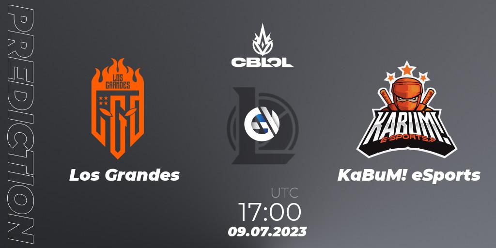 Prognose für das Spiel LOS VS KaBuM! eSports. 09.07.23. LoL - CBLOL Split 2 2023 Regular Season