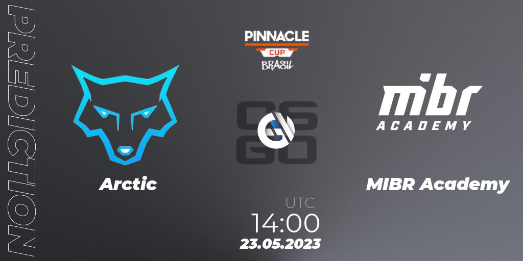 Prognose für das Spiel Arctic VS MIBR Academy. 23.05.23. CS2 (CS:GO) - Pinnacle Brazil Cup 1