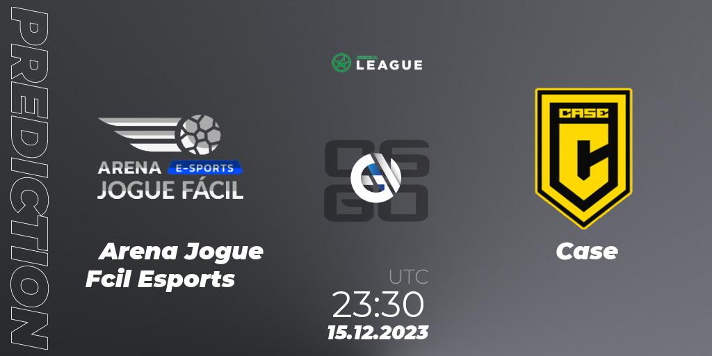 Prognose für das Spiel Arena Jogue Fácil Esports VS Case. 15.12.23. CS2 (CS:GO) - ESEA Season 47: Open Division - South America