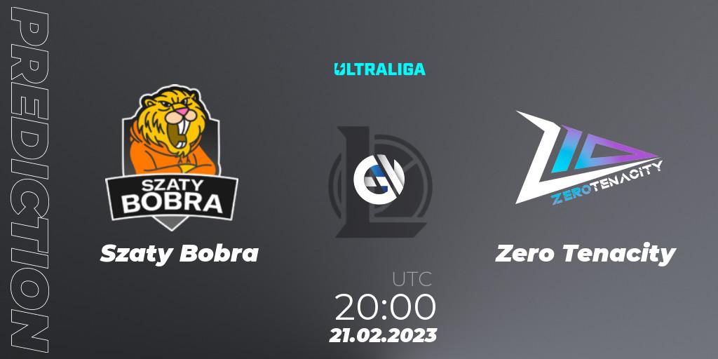 Prognose für das Spiel Szaty Bobra VS Zero Tenacity. 21.02.23. LoL - Ultraliga Season 9 - Group Stage