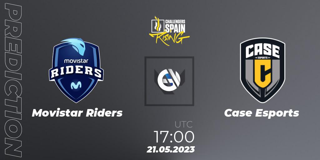 Prognose für das Spiel Movistar Riders VS Case Esports. 21.05.23. VALORANT - VALORANT Challengers 2023 Spain: Rising Split 2