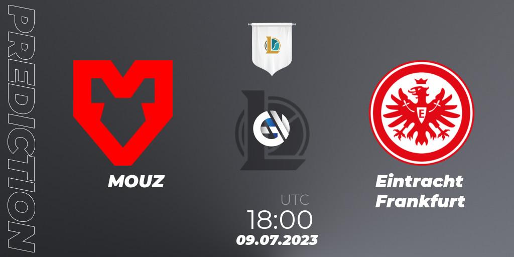 Prognose für das Spiel MOUZ VS Eintracht Frankfurt. 09.07.23. LoL - Prime League Summer 2023 - Group Stage