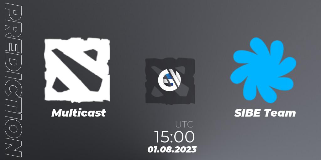 Prognose für das Spiel Multicast VS SIBE Team. 01.08.23. Dota 2 - European Pro League Season 11