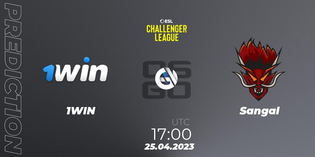 Prognose für das Spiel 1WIN VS Sangal. 25.04.2023 at 17:00. Counter-Strike (CS2) - ESL Challenger League Season 45: Europe