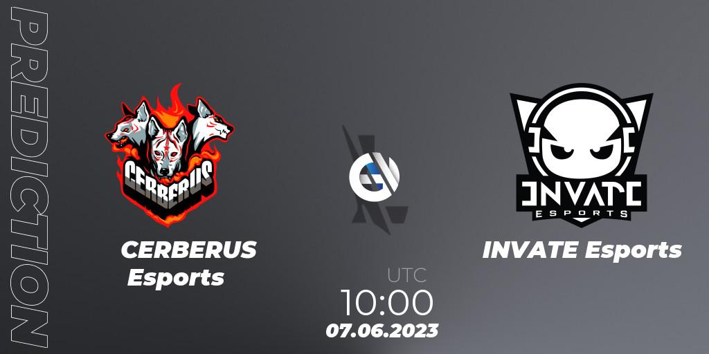 Prognose für das Spiel CERBERUS Esports VS INVATE Esports. 07.06.23. Wild Rift - WRL Asia 2023 - Season 1 - Regular Season