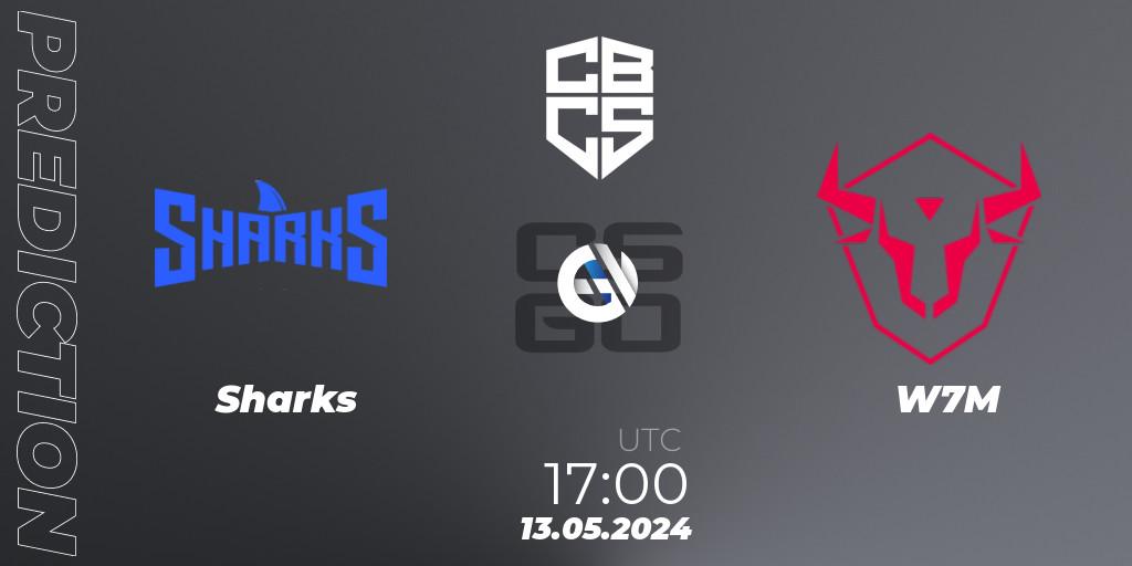 Prognose für das Spiel Sharks VS W7M. 13.05.2024 at 17:00. Counter-Strike (CS2) - CBCS Season 4