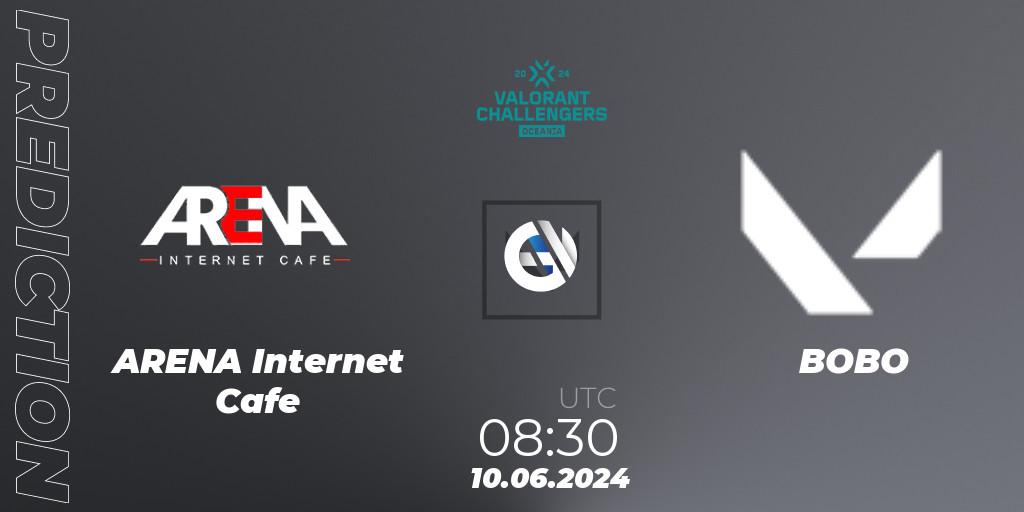 Prognose für das Spiel ARENA Internet Cafe VS BOBO. 10.06.2024 at 08:30. VALORANT - VALORANT Challengers 2024 Oceania: Split 2
